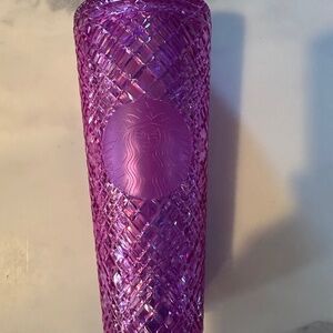 Starbucks Jeweled Fuchsia 24 oz. Tumbler